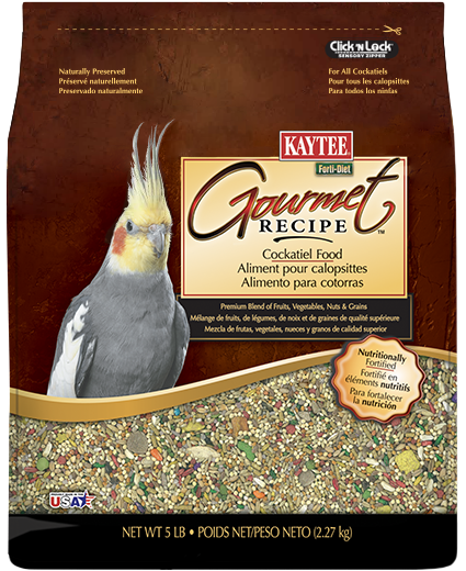 Gourmet Recipe Cockatiel Food Forti Diet
